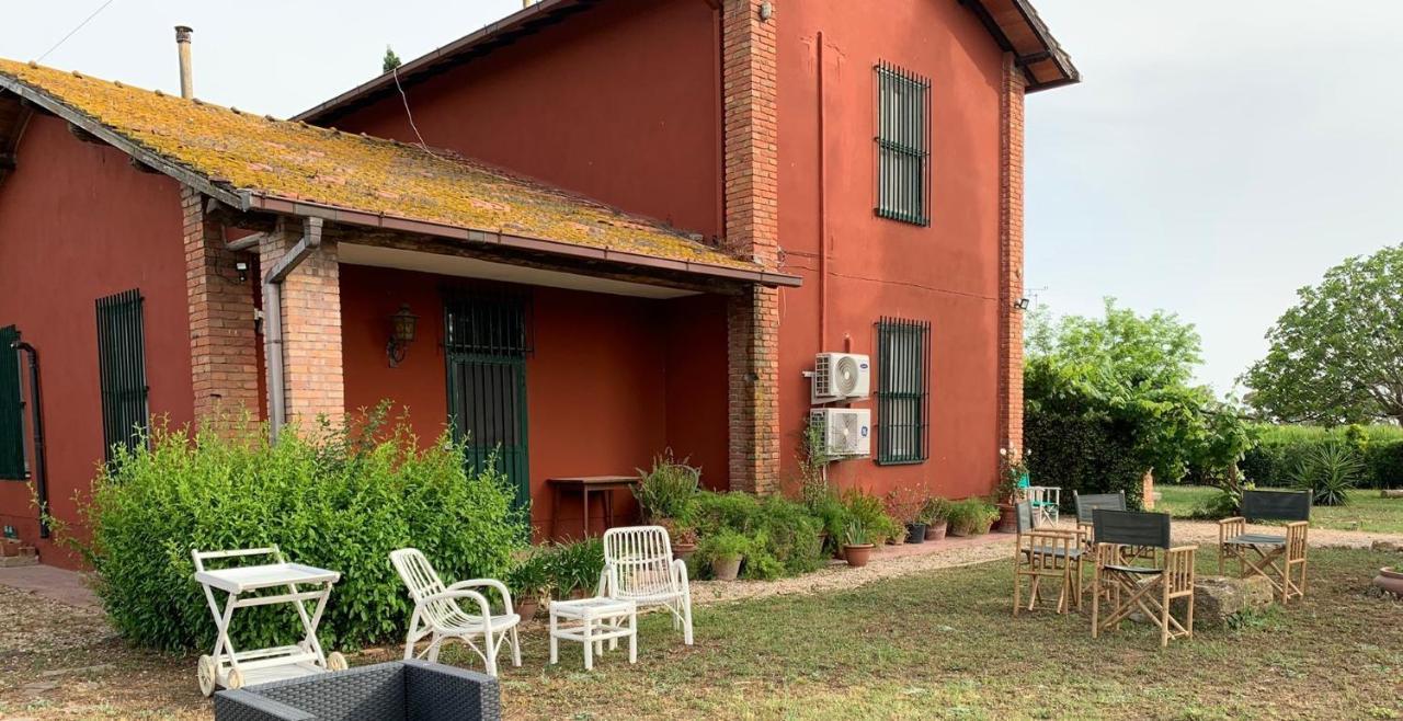 Вилла Casale Degli Ulivi Maccarese Le Cerquete Экстерьер фото